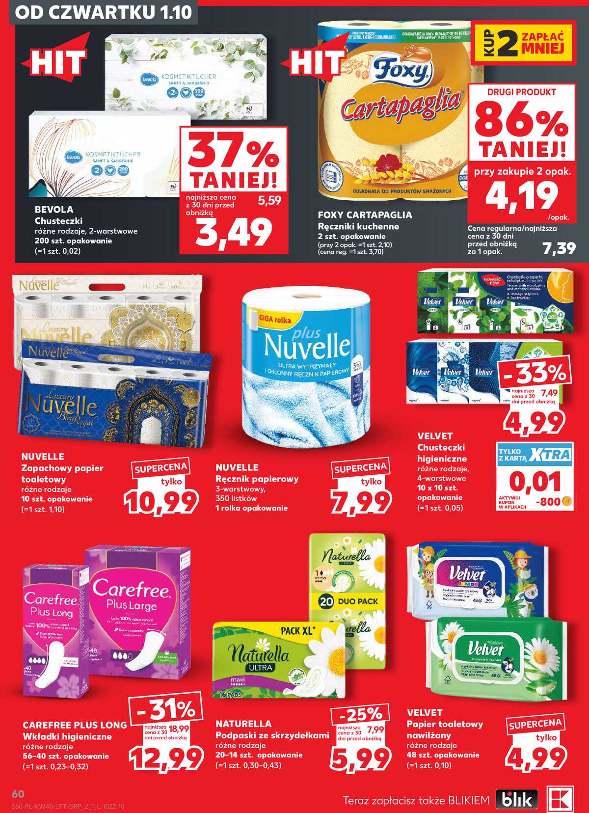 Leták Kaufland Polsko 1.10.-7.10.2026 - Týdenní zpravodaj strana 60