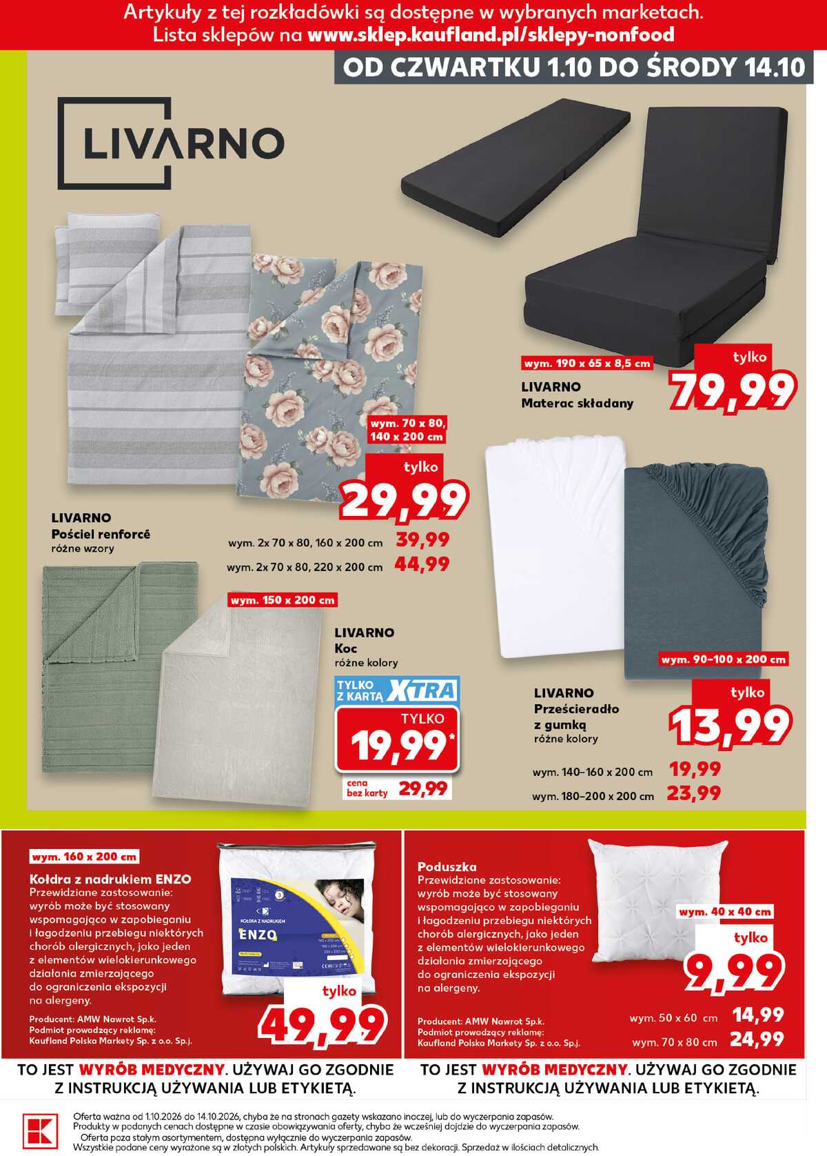 Leták Kaufland Polsko 1.10.-14.10.2026 strana 9