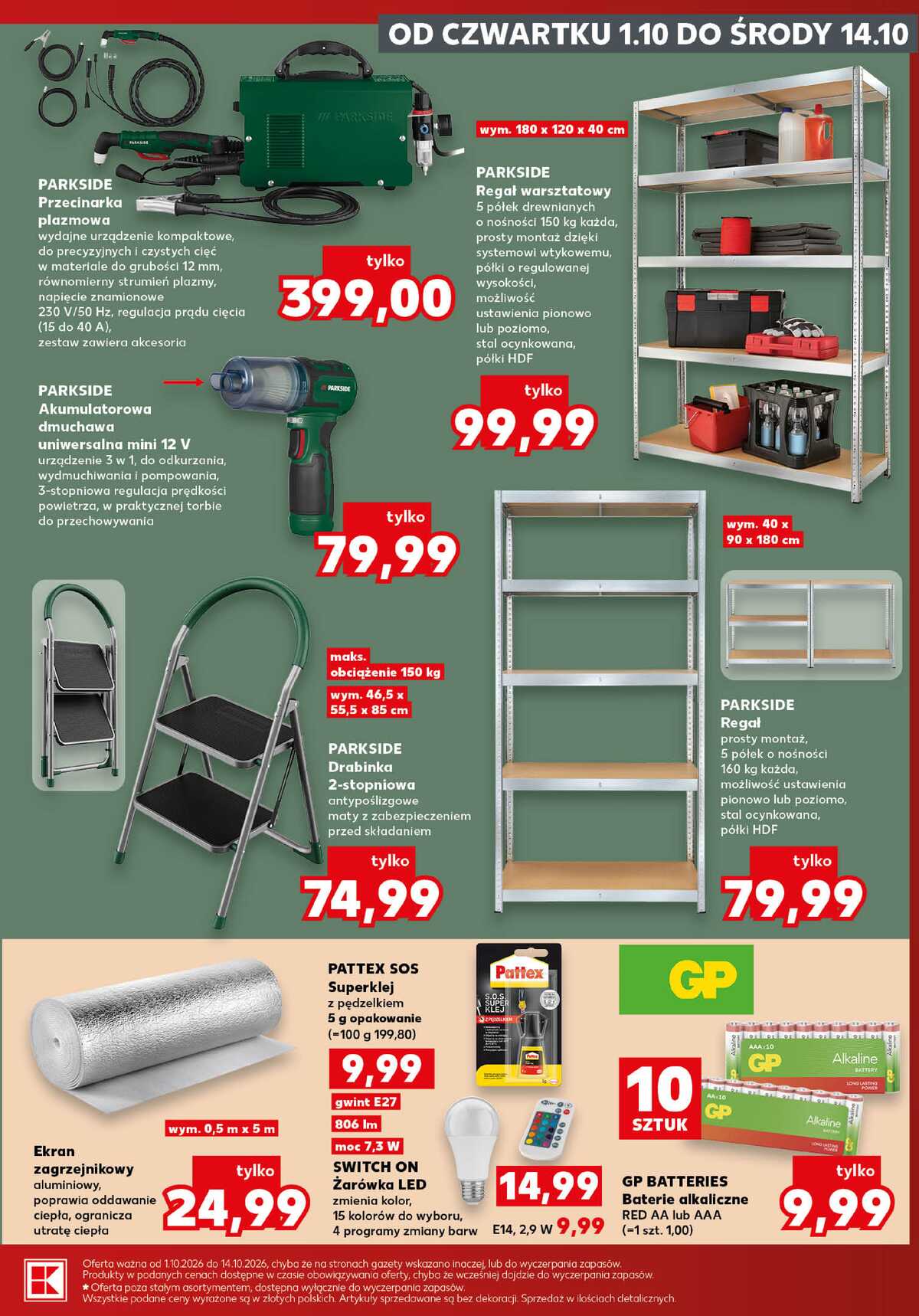 Leták Kaufland Polsko 1.10.-14.10.2026 strana 11