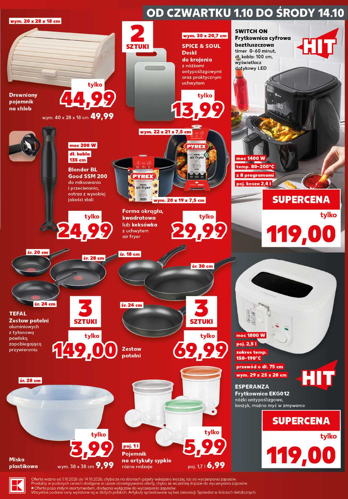 Leták Kaufland Polsko 1.10.-14.10.2026 strana 13