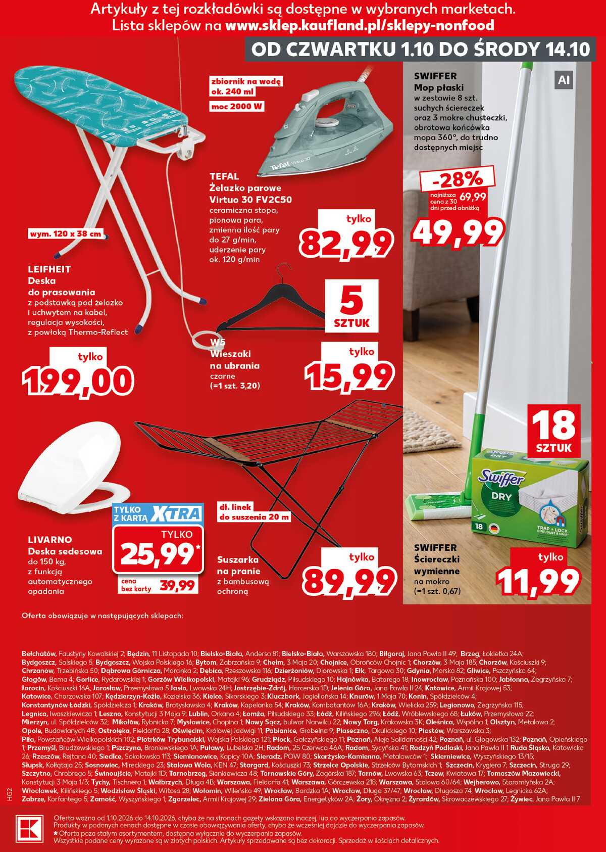 Leták Kaufland Polsko 1.10.-14.10.2026 strana 17