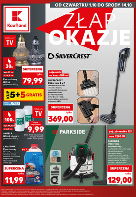 Leták Kaufland Polsko 1.10.-14.10.2026