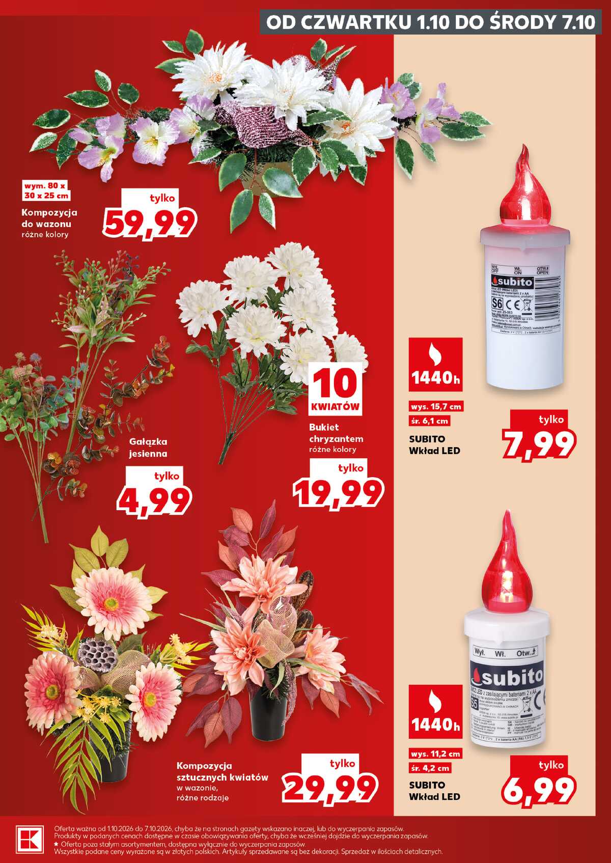 Leták Kaufland Polsko 1.10.-7.10.2026 strana 19
