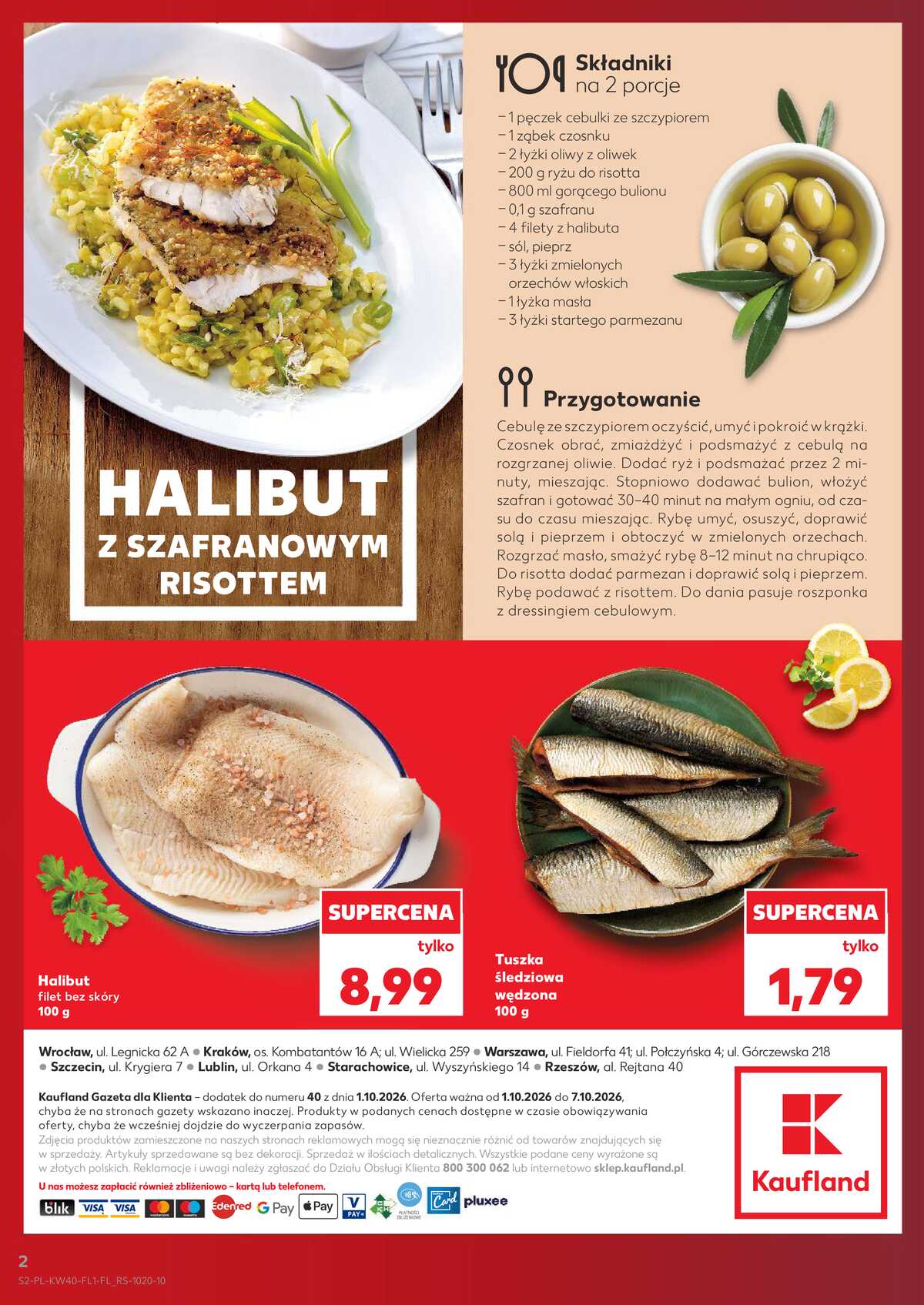 Leták Kaufland Polsko 1.10.-7.10.2026 - Ryby z našeho pultu strana 2