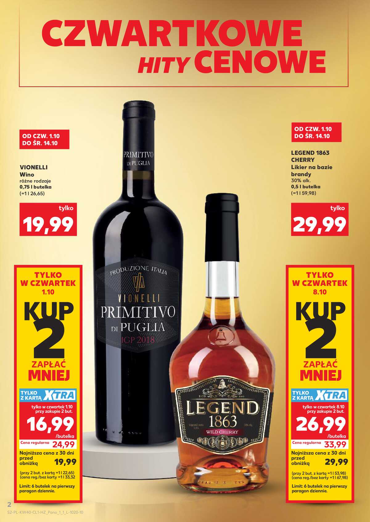 Leták Kaufland Polsko 1.10.-14.10.2026 - Bar v Kauflandu strana 2