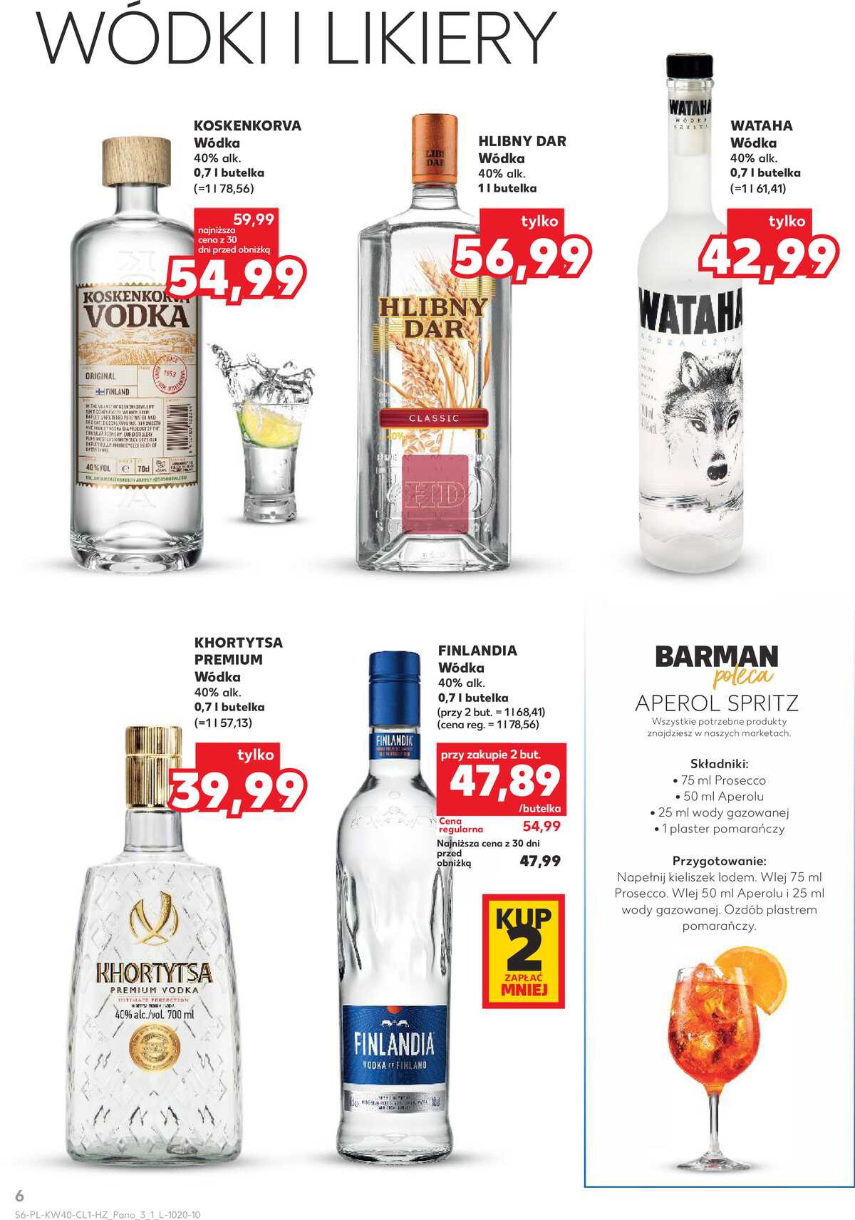 Leták Kaufland Polsko 1.10.-14.10.2026 - Bar v Kauflandu strana 6