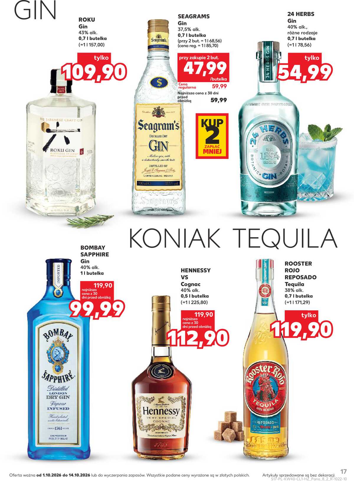 Leták Kaufland Polsko 1.10.-14.10.2026 - Bar v Kauflandu strana 17