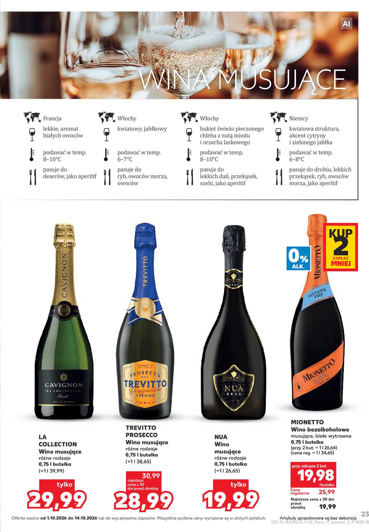 Leták Kaufland Polsko 1.10.-14.10.2026 - Bar v Kauflandu strana 23