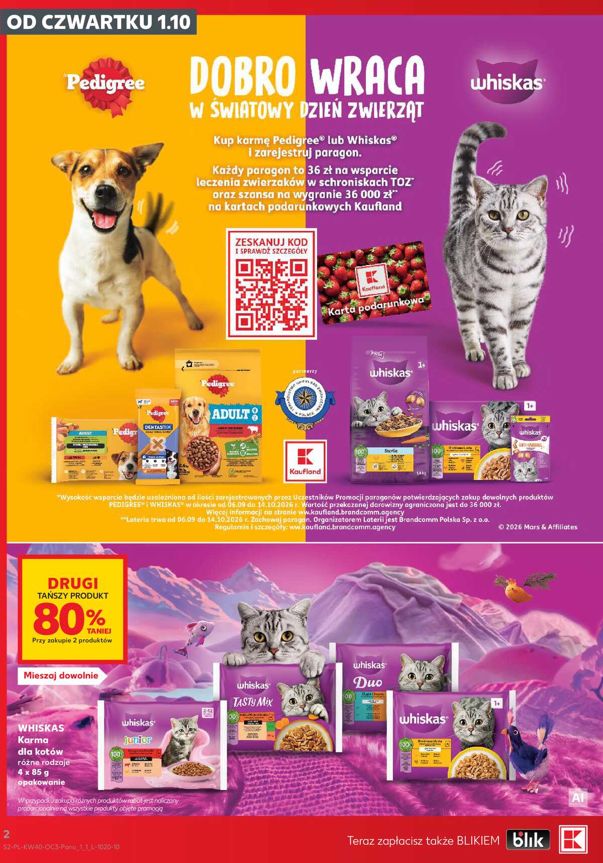 Leták Kaufland Polsko 1.10.-14.10.2026 strana 2