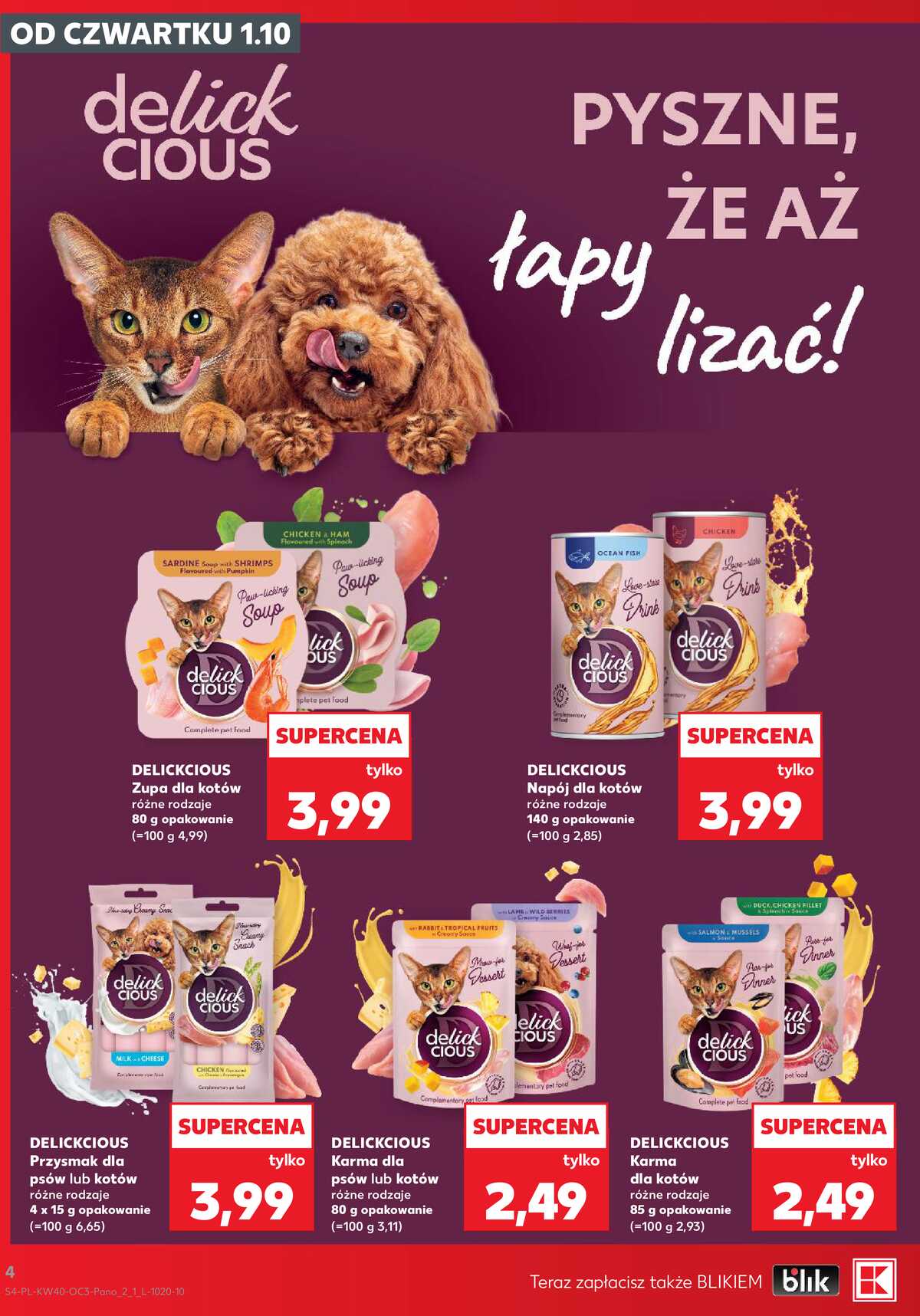 Leták Kaufland Polsko 1.10.-14.10.2026 strana 4