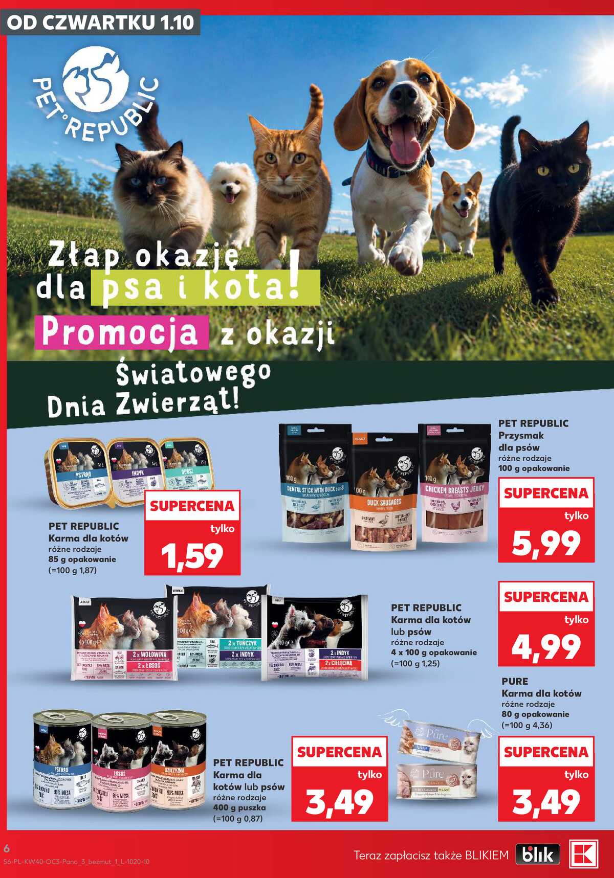 Leták Kaufland Polsko 1.10.-14.10.2026 strana 6