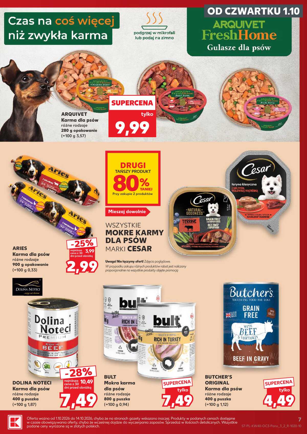Leták Kaufland Polsko 1.10.-14.10.2026 strana 7
