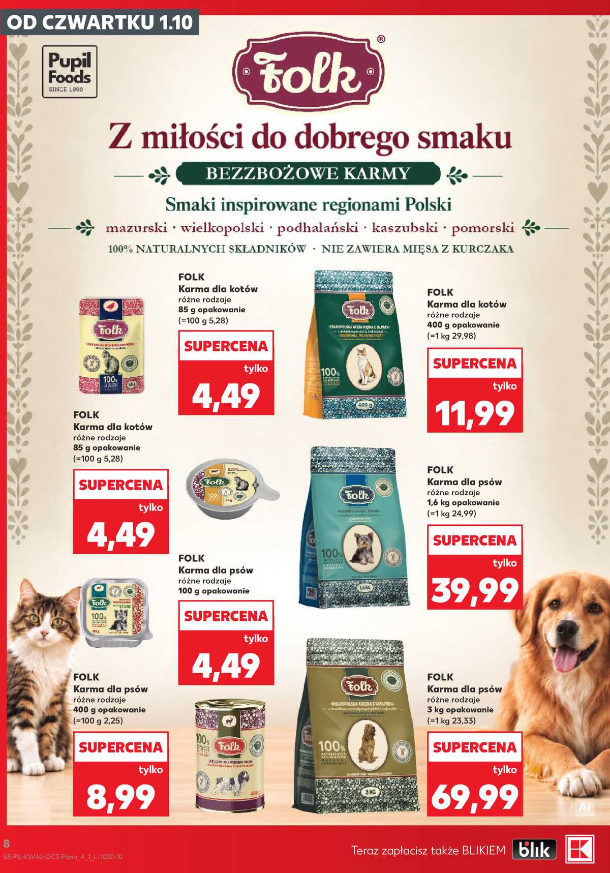 Leták Kaufland Polsko 1.10.-14.10.2026 strana 8