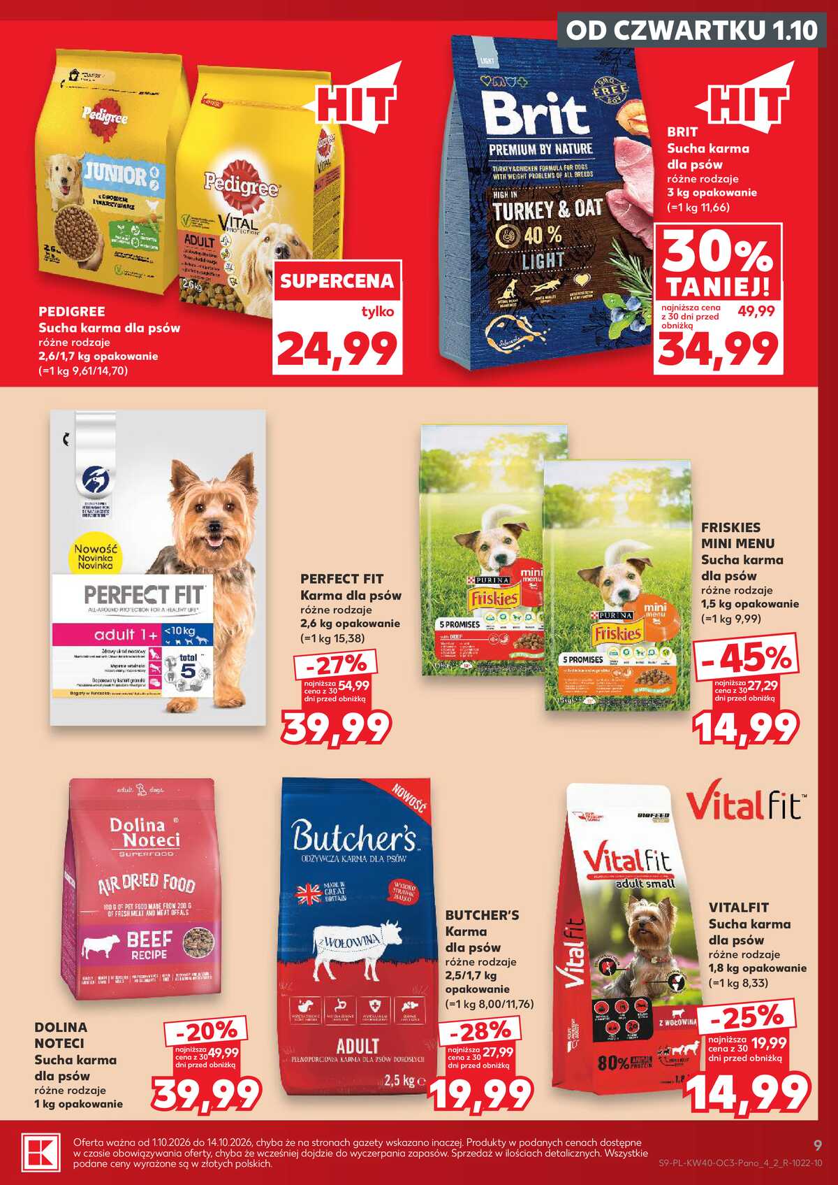 Leták Kaufland Polsko 1.10.-14.10.2026 strana 9