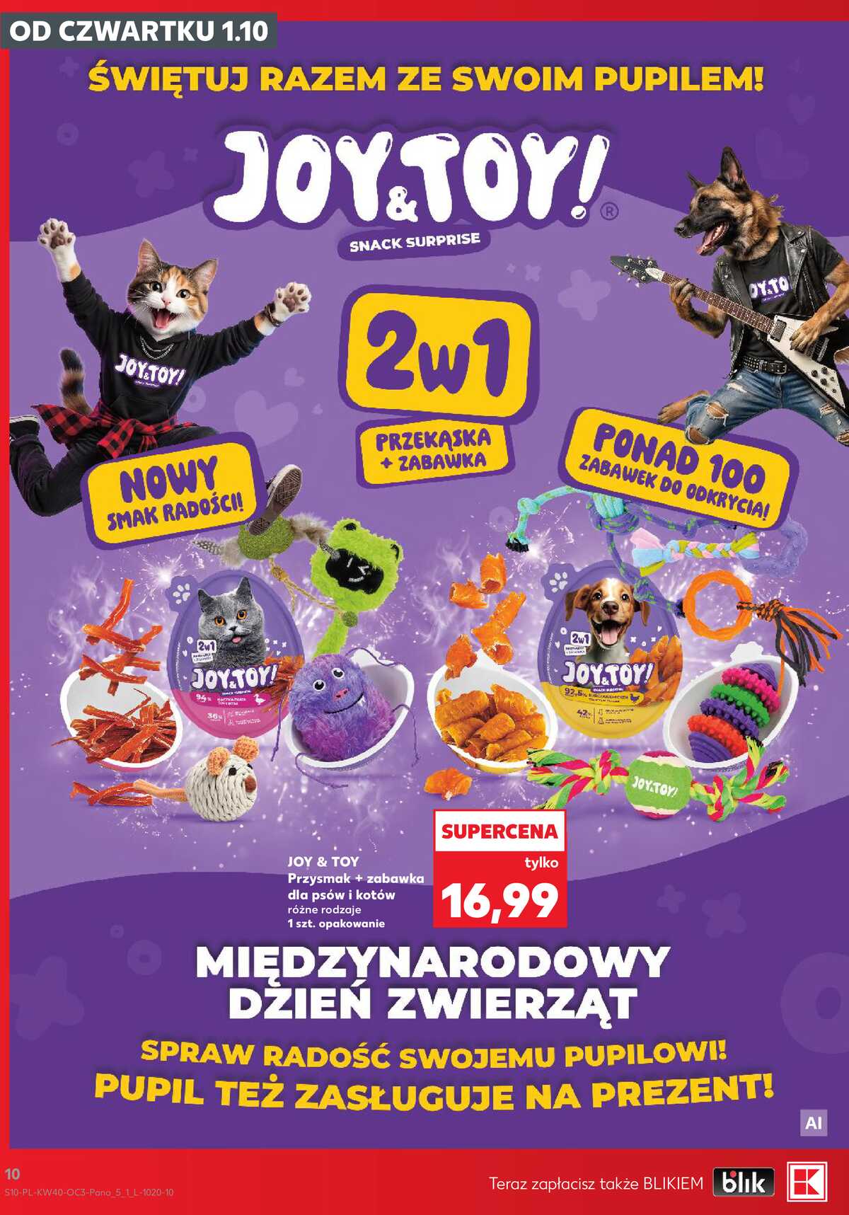 Leták Kaufland Polsko 1.10.-14.10.2026 strana 10