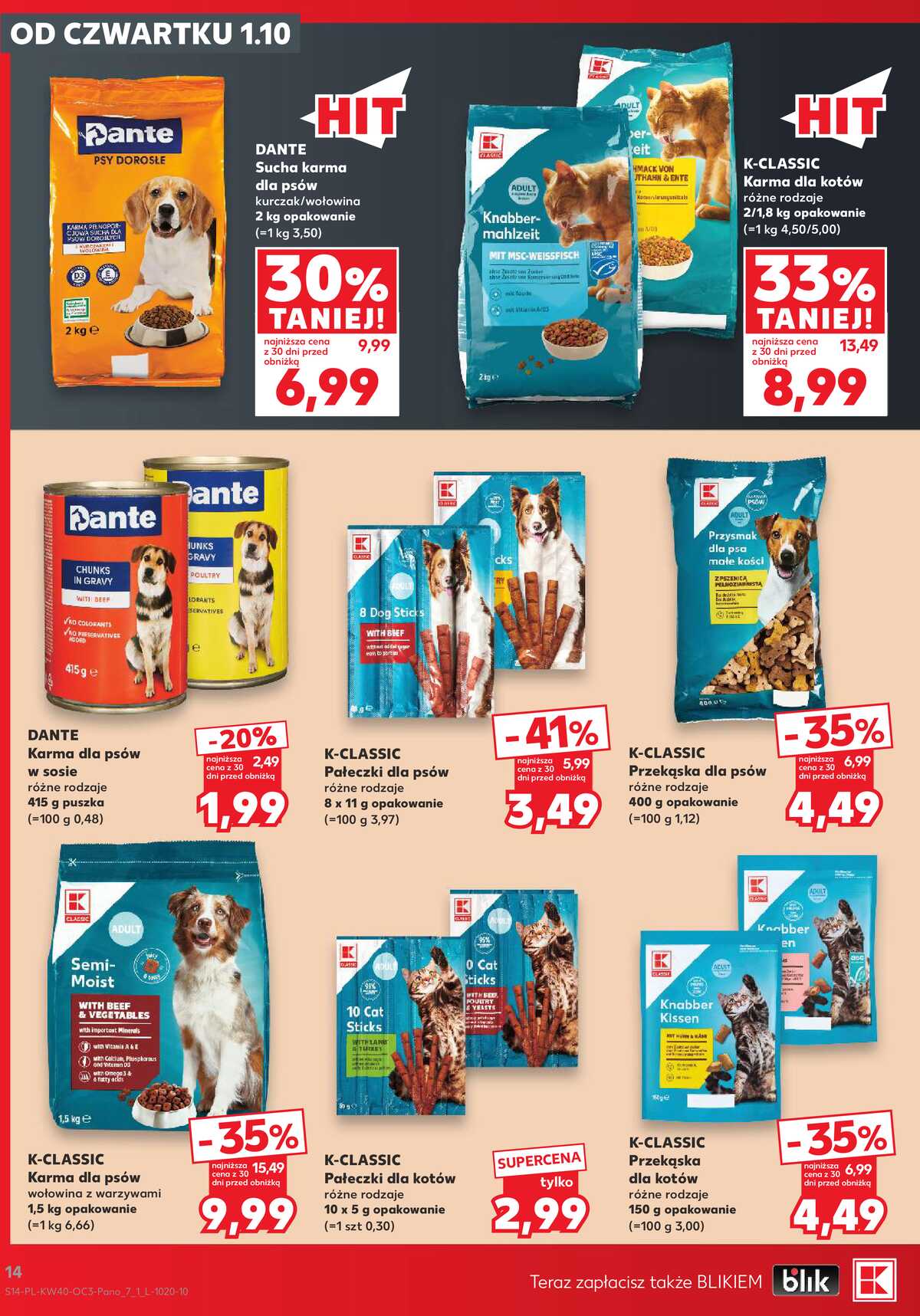 Leták Kaufland Polsko 1.10.-14.10.2026 strana 14