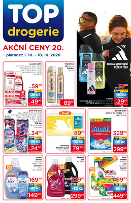 TOP drogerie letáky