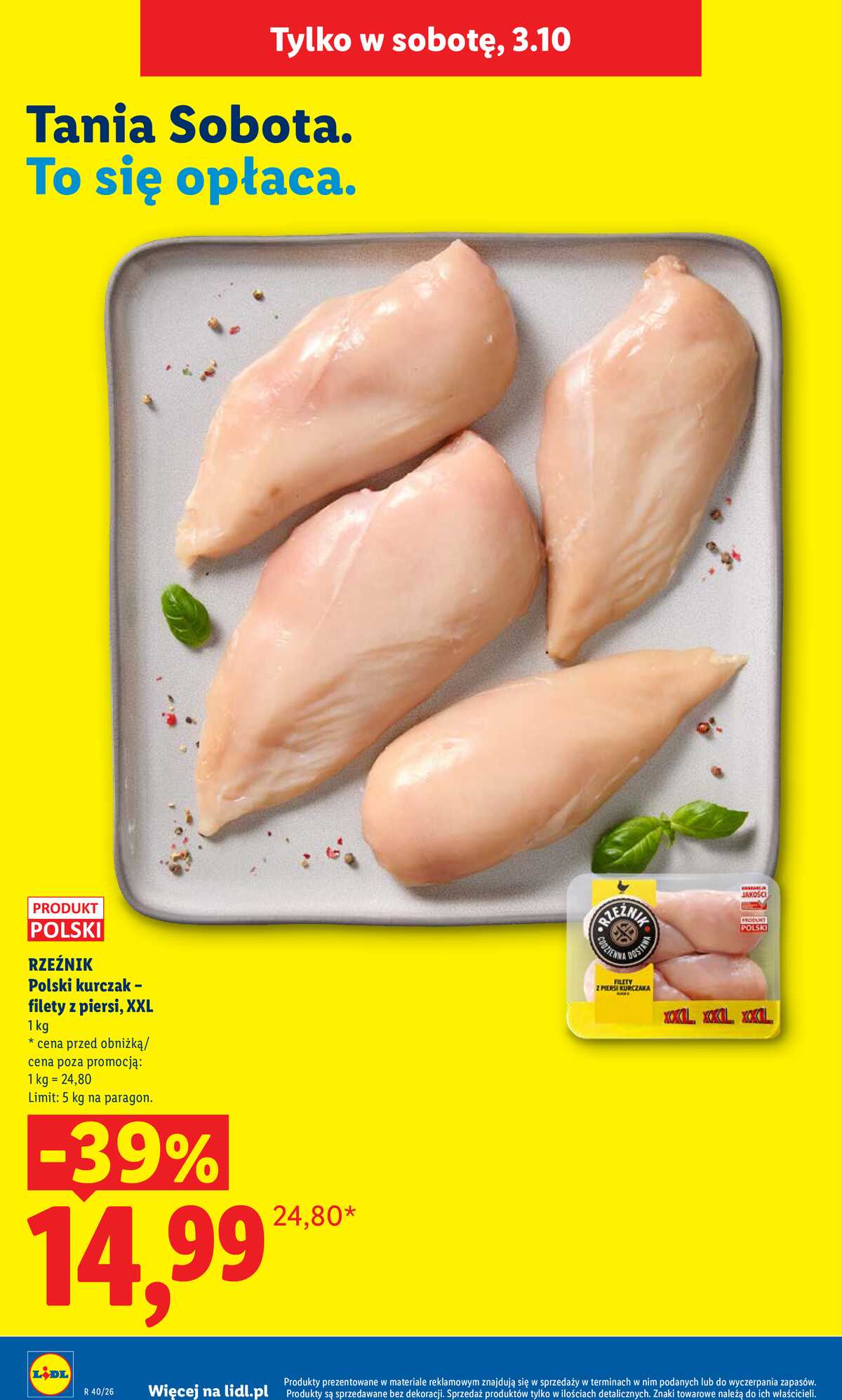 Leták Lidl Polsko 1.10.-3.10.2026 - Leták platí od 1. 10. do 3. 10. strana 4