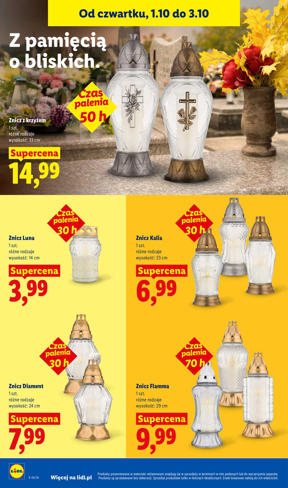 Leták Lidl Polsko 1.10.-3.10.2026 - Leták platí od 1. 10. do 3. 10. strana 100
