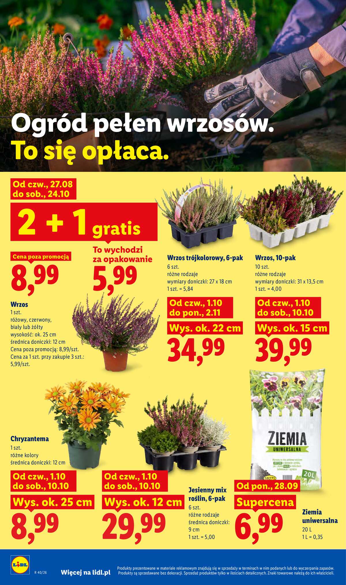 Leták Lidl Polsko 1.10.-3.10.2026 - Leták platí od 1. 10. do 3. 10. strana 102