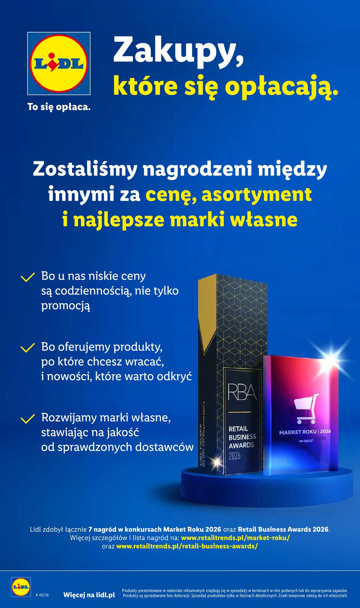 Leták Lidl Polsko 1.10.-3.10.2026 - Leták platí od 1. 10. do 3. 10. strana 106