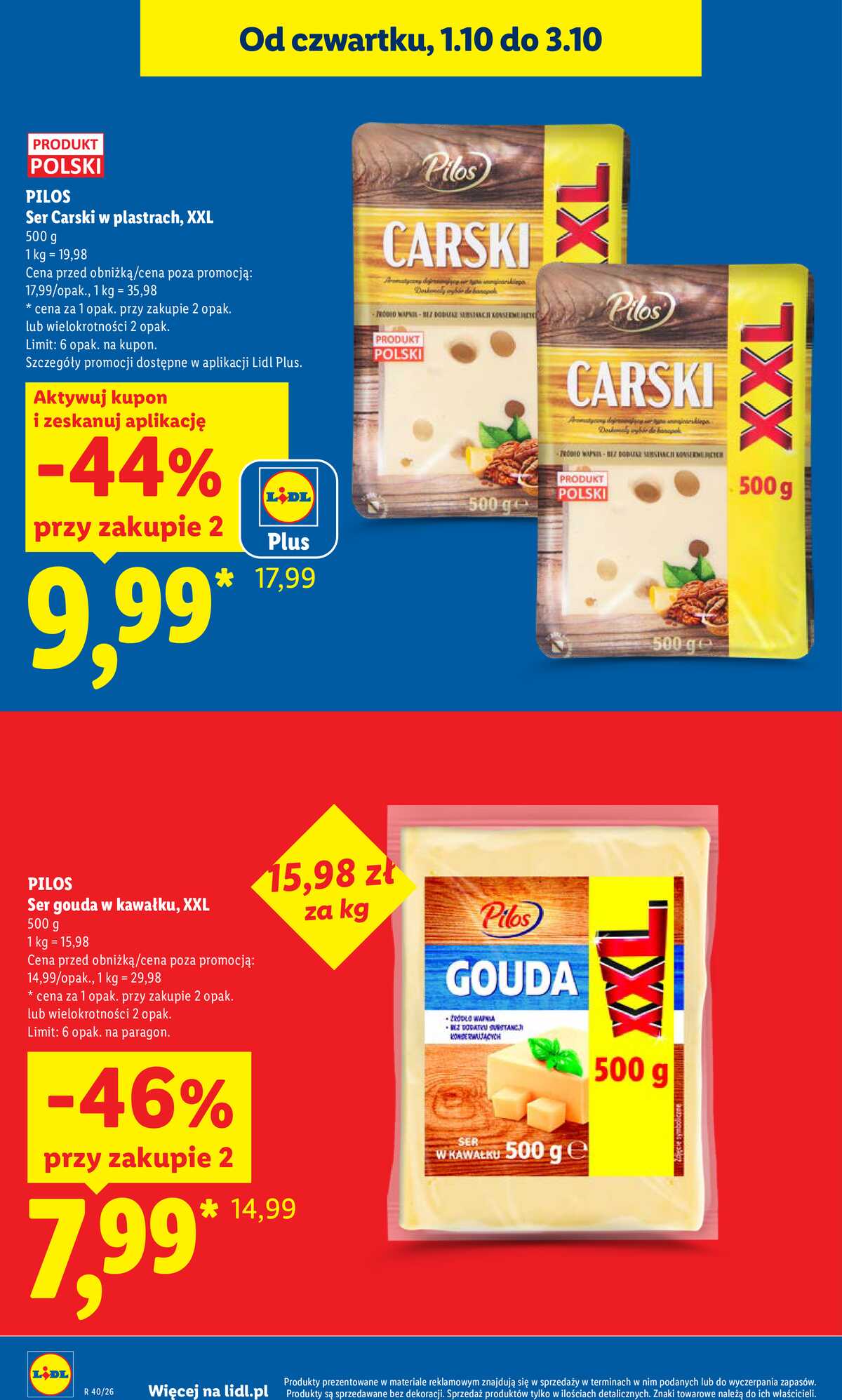 Leták Lidl Polsko 1.10.-3.10.2026 - Leták platí od 1. 10. do 3. 10. strana 12
