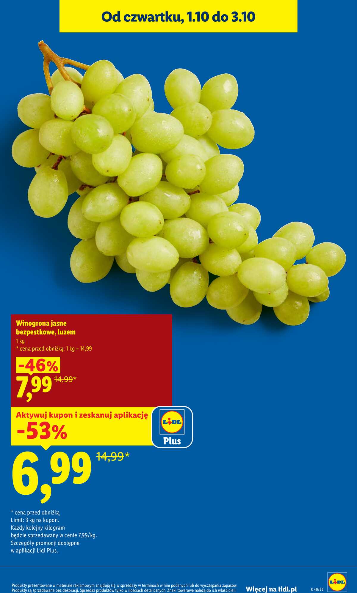 Leták Lidl Polsko 1.10.-3.10.2026 - Leták platí od 1. 10. do 3. 10. strana 15