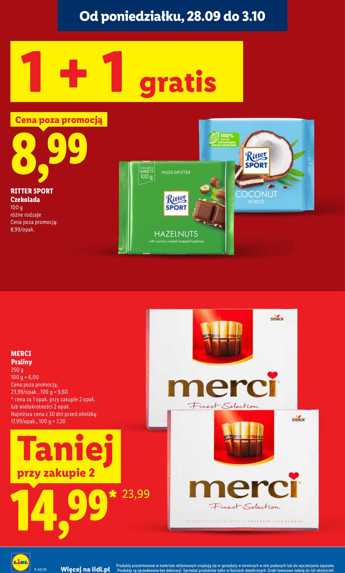 Leták Lidl Polsko 1.10.-3.10.2026 - Leták platí od 1. 10. do 3. 10. strana 16