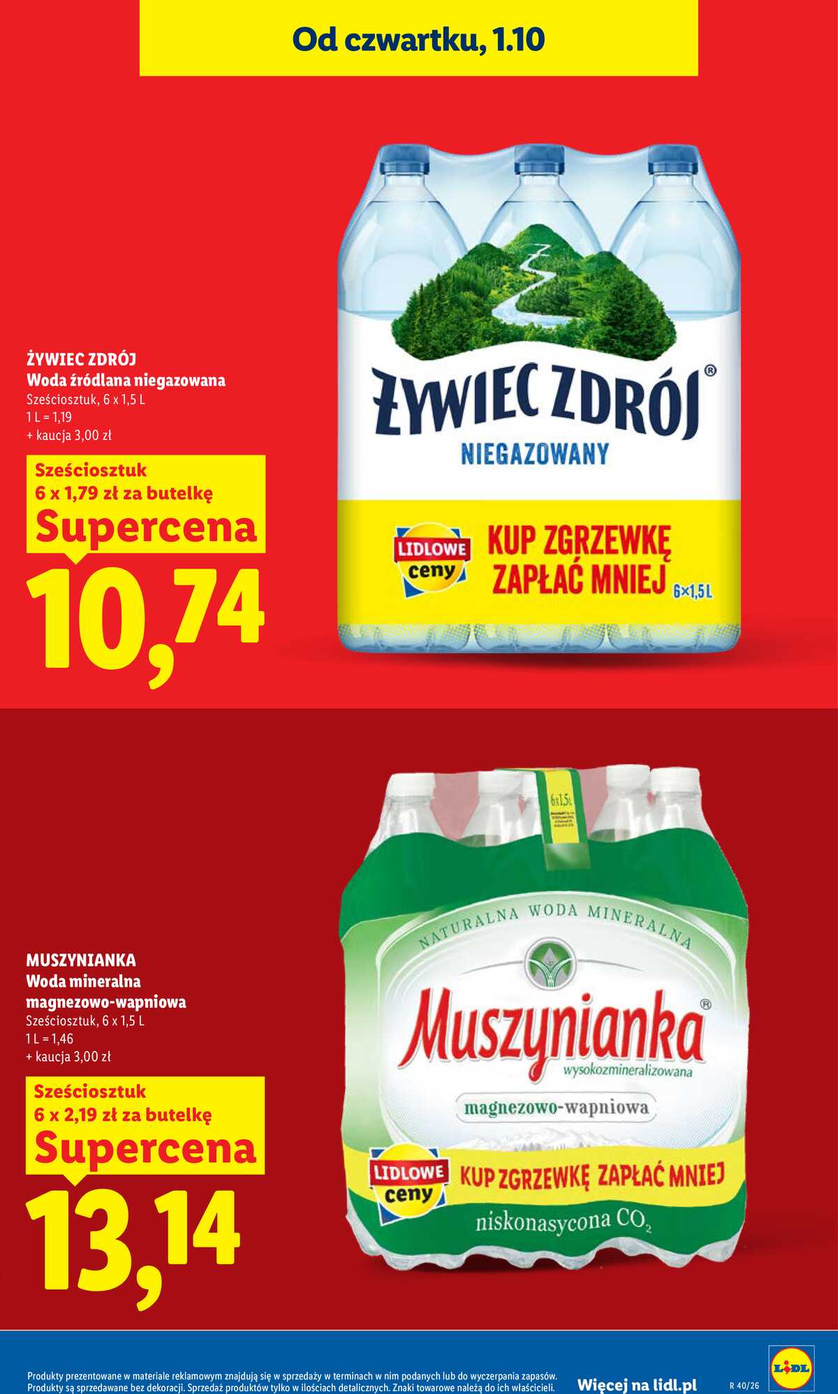 Leták Lidl Polsko 1.10.-3.10.2026 - Leták platí od 1. 10. do 3. 10. strana 17