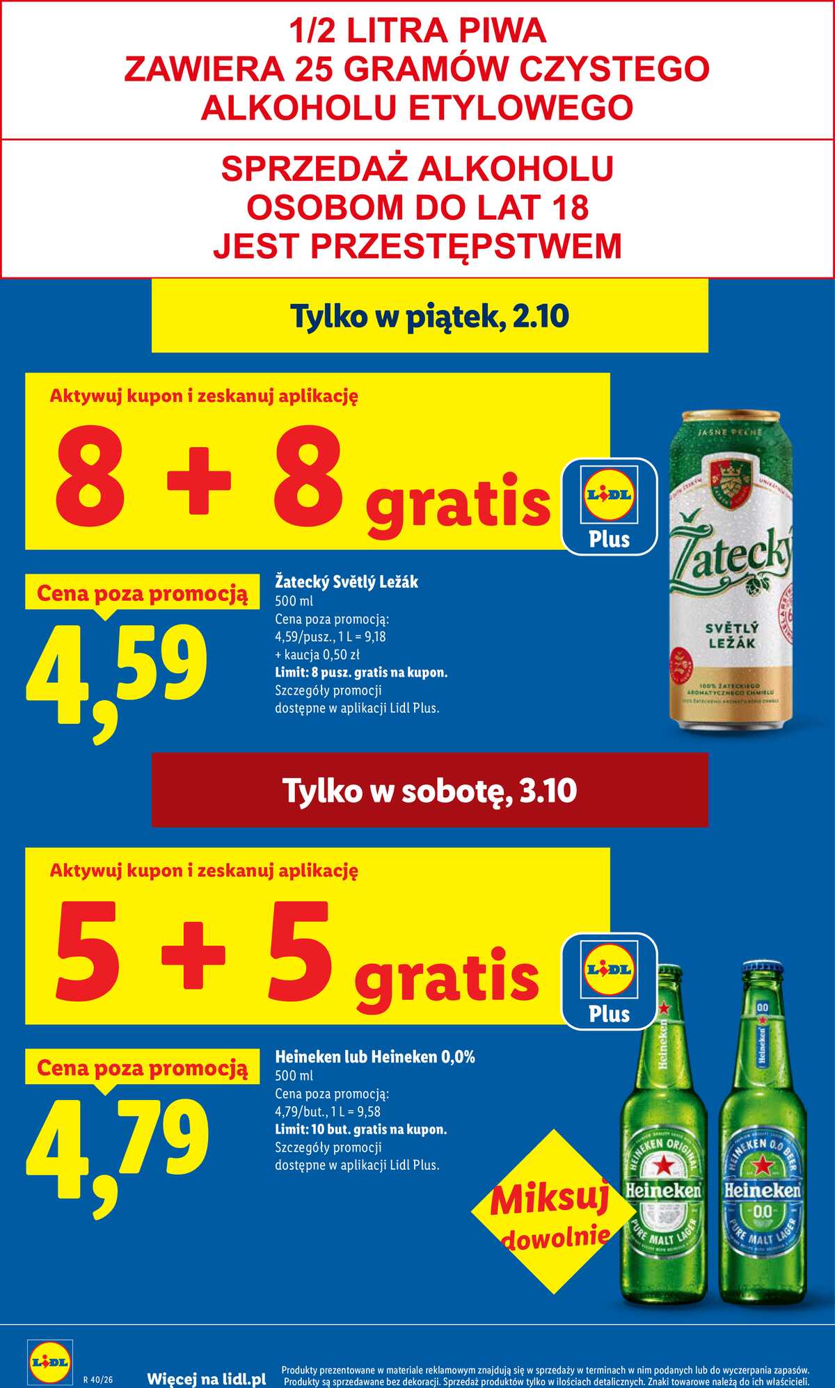 Leták Lidl Polsko 1.10.-3.10.2026 - Leták platí od 1. 10. do 3. 10. strana 20