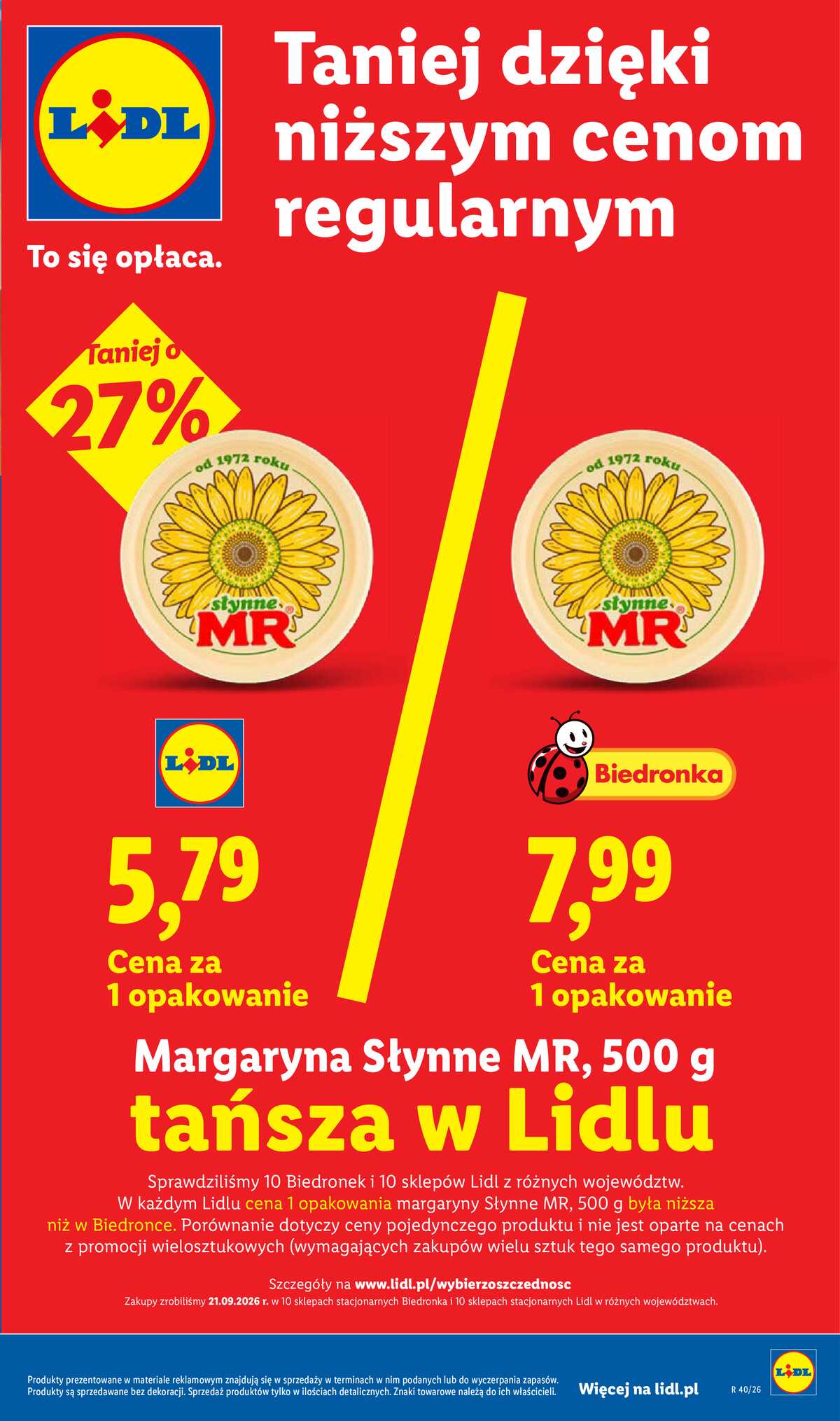 Leták Lidl Polsko 1.10.-3.10.2026 - Leták platí od 1. 10. do 3. 10. strana 25