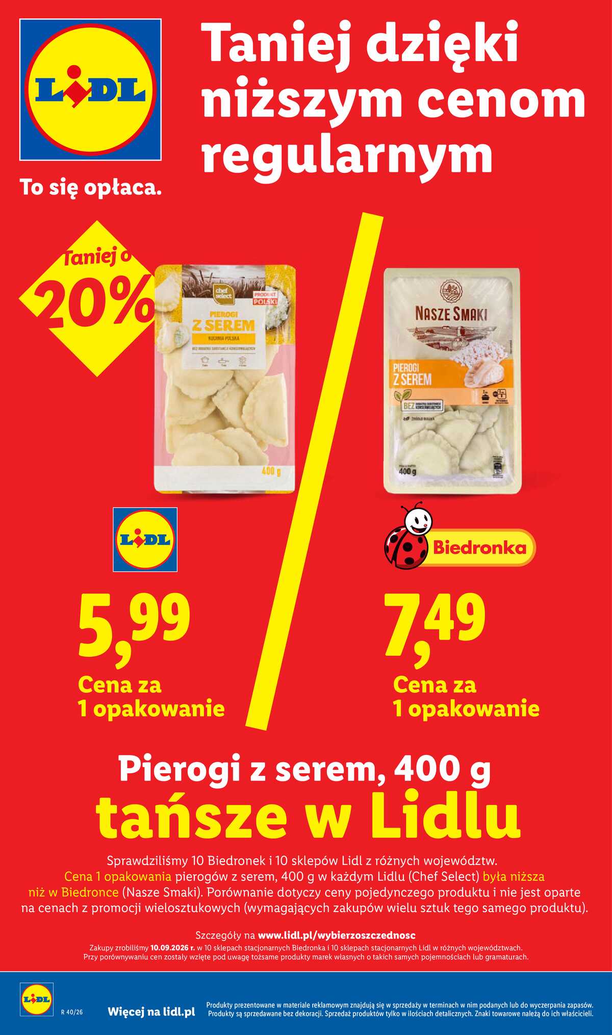 Leták Lidl Polsko 1.10.-3.10.2026 - Leták platí od 1. 10. do 3. 10. strana 34