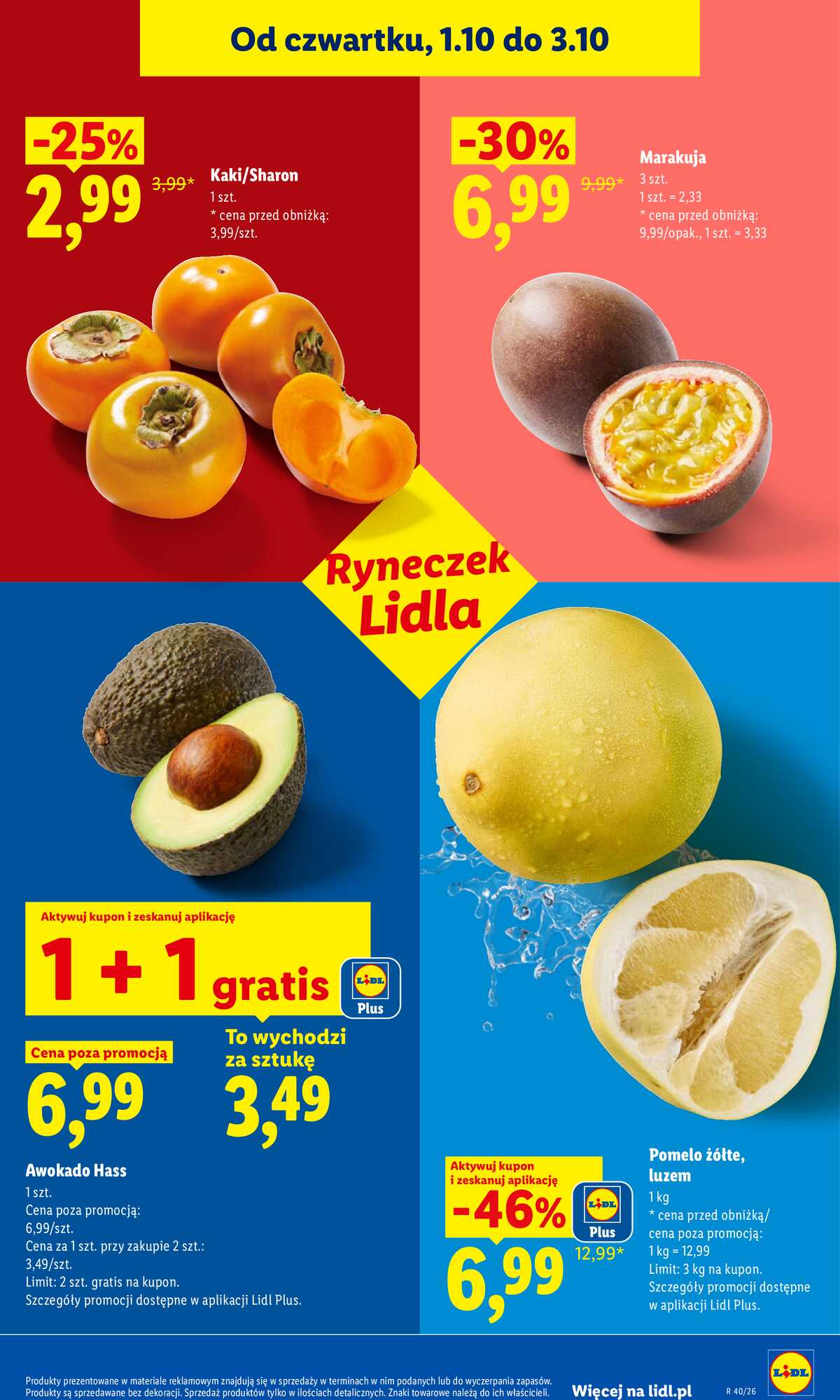 Leták Lidl Polsko 1.10.-3.10.2026 - Leták platí od 1. 10. do 3. 10. strana 49