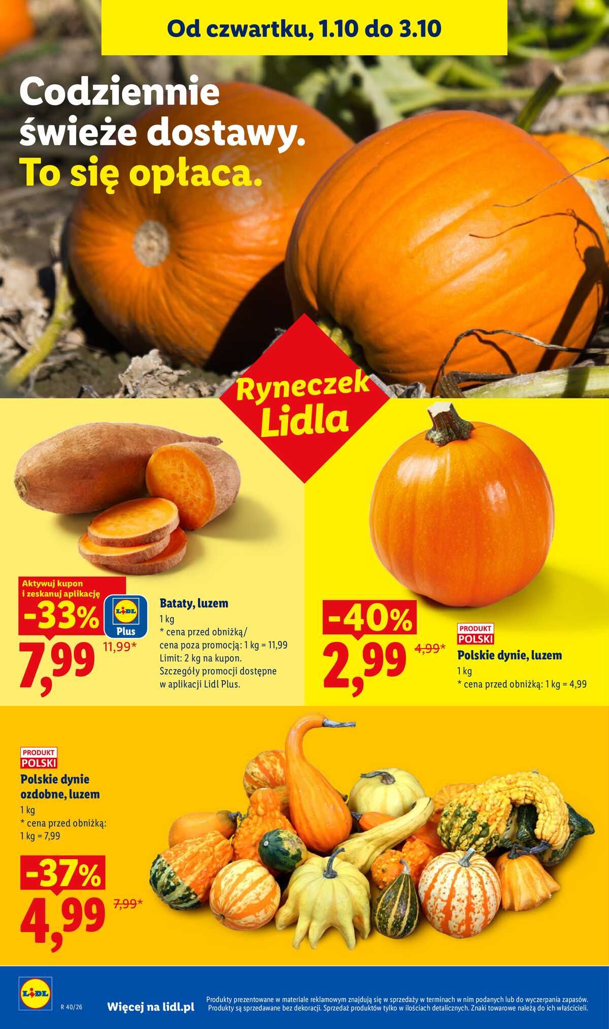 Leták Lidl Polsko 1.10.-3.10.2026 - Leták platí od 1. 10. do 3. 10. strana 50