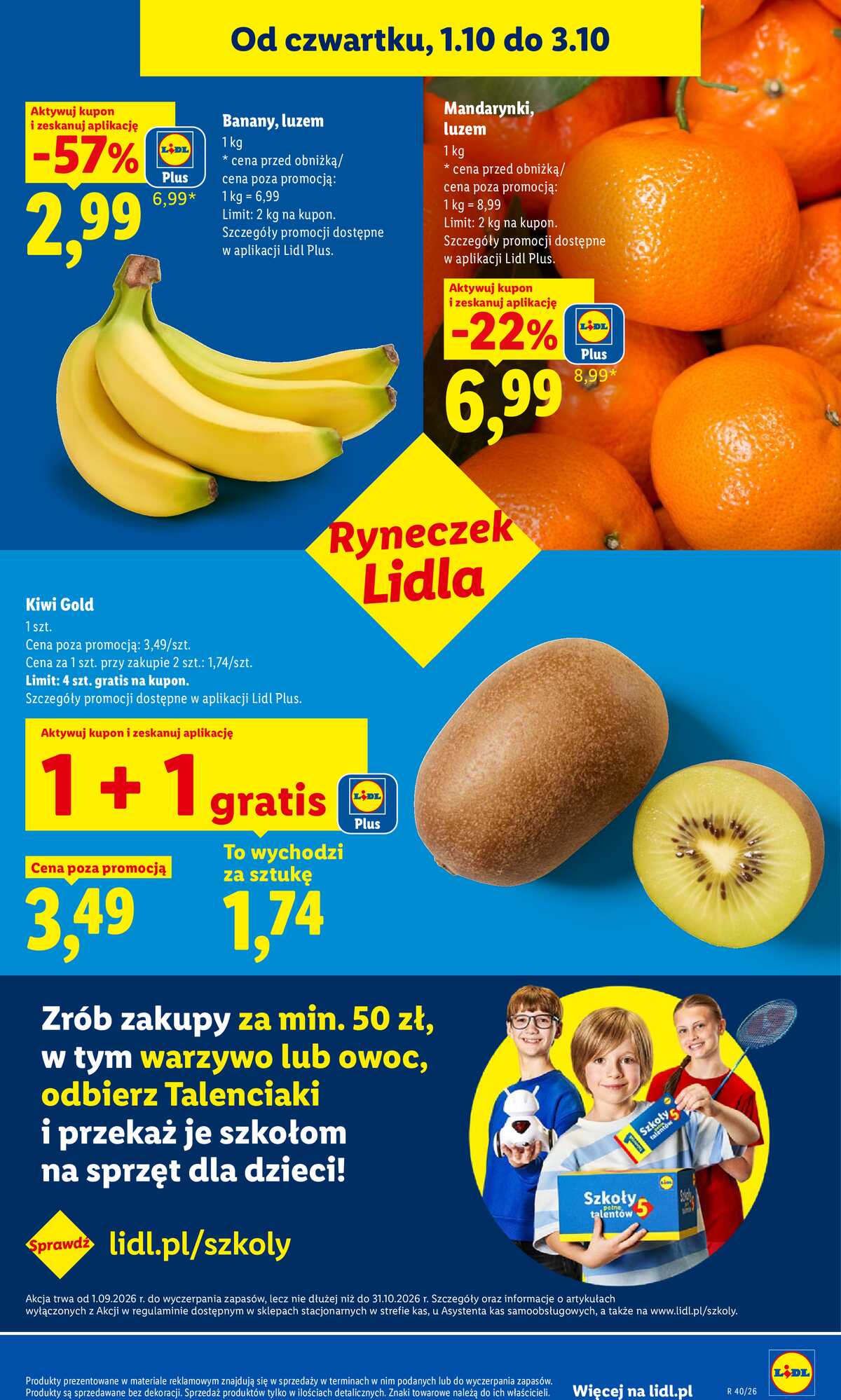 Leták Lidl Polsko 1.10.-3.10.2026 - Leták platí od 1. 10. do 3. 10. strana 51