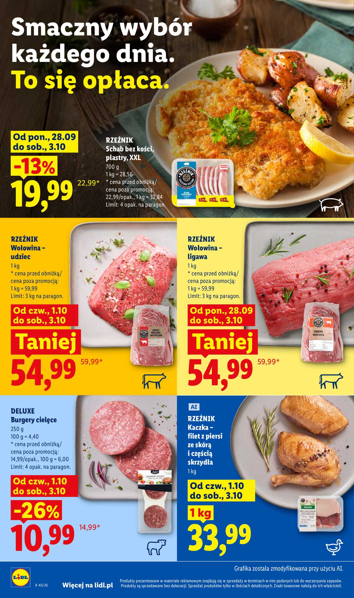 Leták Lidl Polsko 1.10.-3.10.2026 - Leták platí od 1. 10. do 3. 10. strana 56