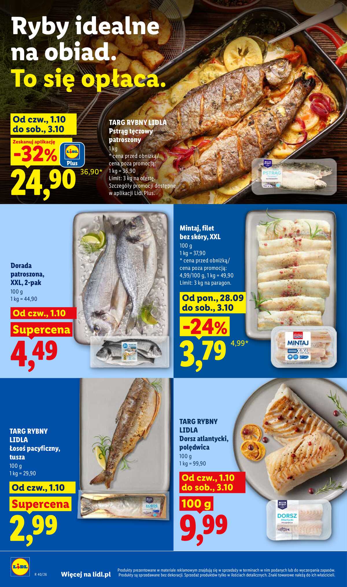 Leták Lidl Polsko 1.10.-3.10.2026 - Leták platí od 1. 10. do 3. 10. strana 62