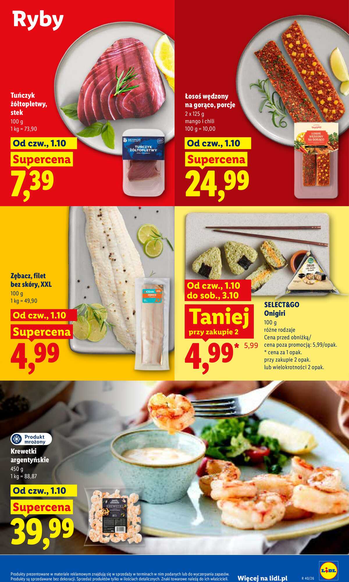 Leták Lidl Polsko 1.10.-3.10.2026 - Leták platí od 1. 10. do 3. 10. strana 63