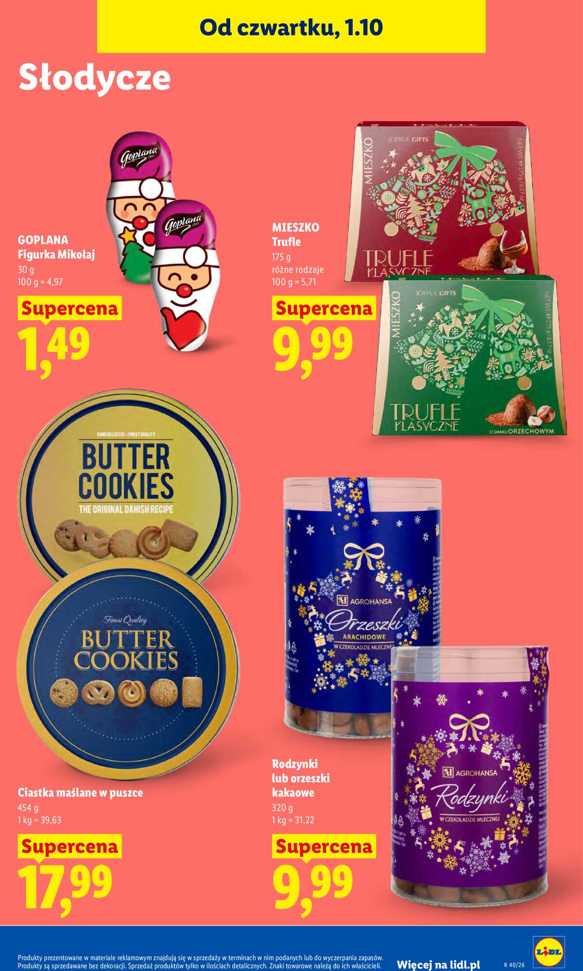 Leták Lidl Polsko 1.10.-3.10.2026 - Leták platí od 1. 10. do 3. 10. strana 75