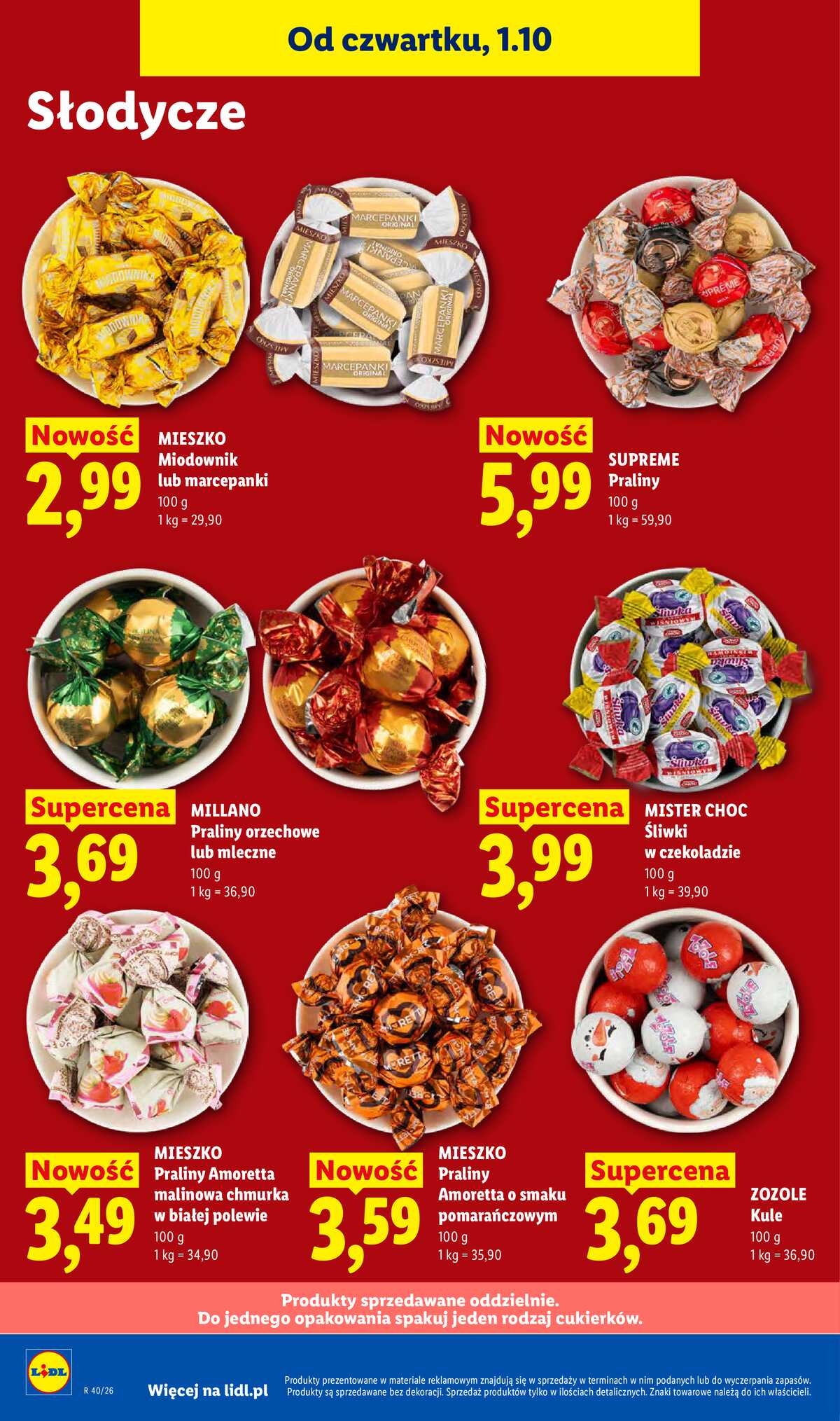 Leták Lidl Polsko 1.10.-3.10.2026 - Leták platí od 1. 10. do 3. 10. strana 76