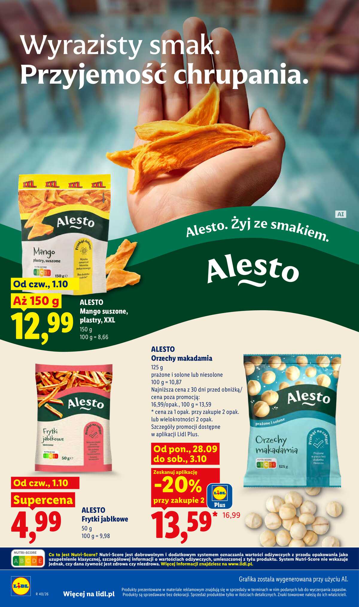 Leták Lidl Polsko 1.10.-3.10.2026 - Leták platí od 1. 10. do 3. 10. strana 80