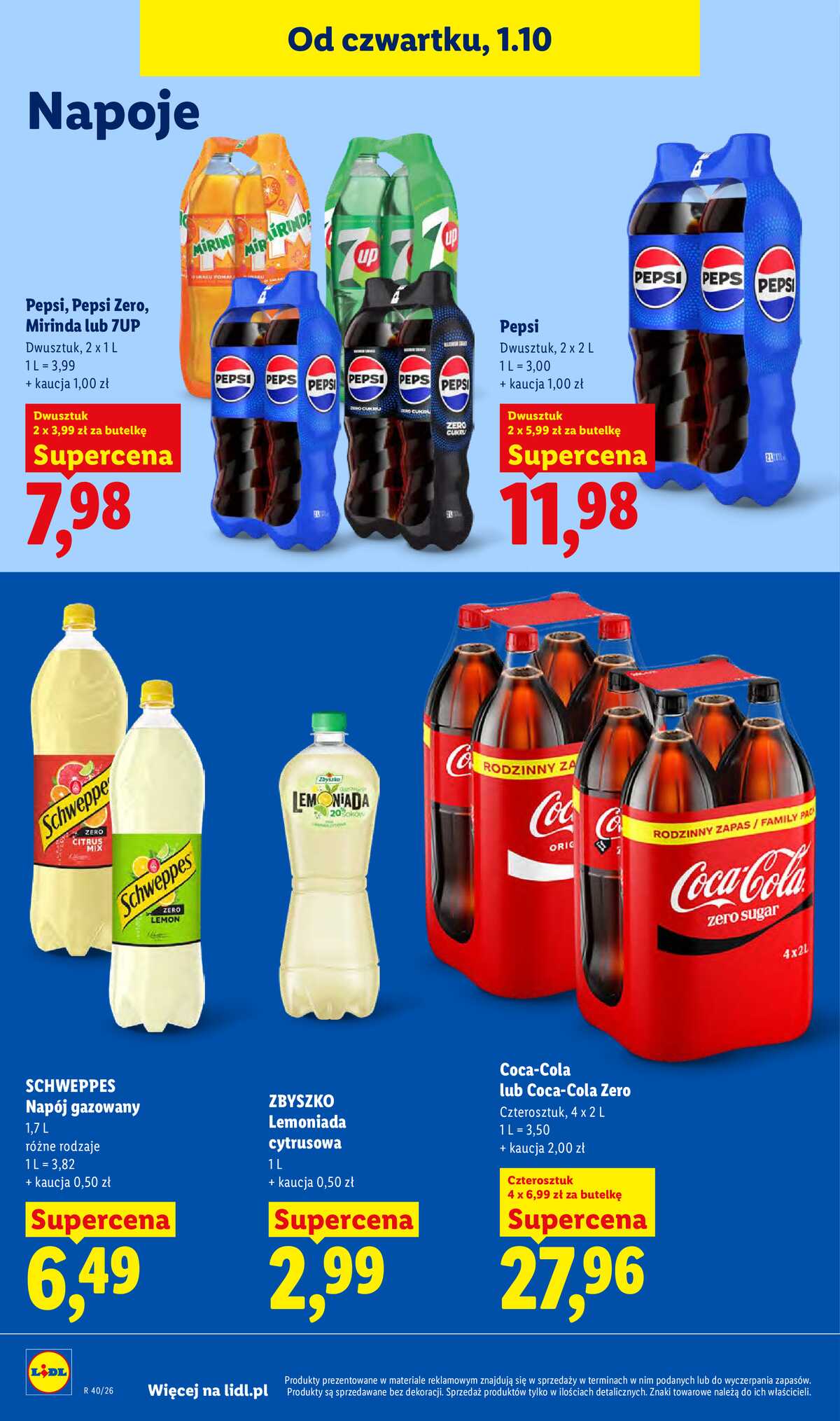 Leták Lidl Polsko 1.10.-3.10.2026 - Leták platí od 1. 10. do 3. 10. strana 82