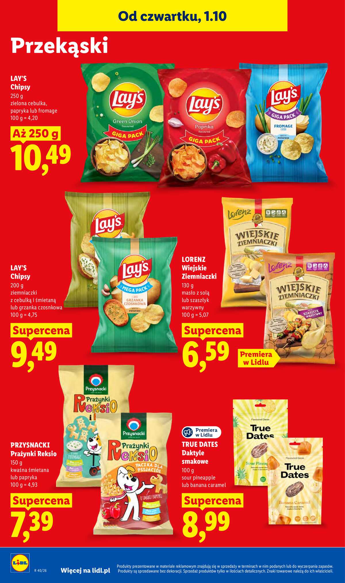 Leták Lidl Polsko 1.10.-3.10.2026 - Leták platí od 1. 10. do 3. 10. strana 86