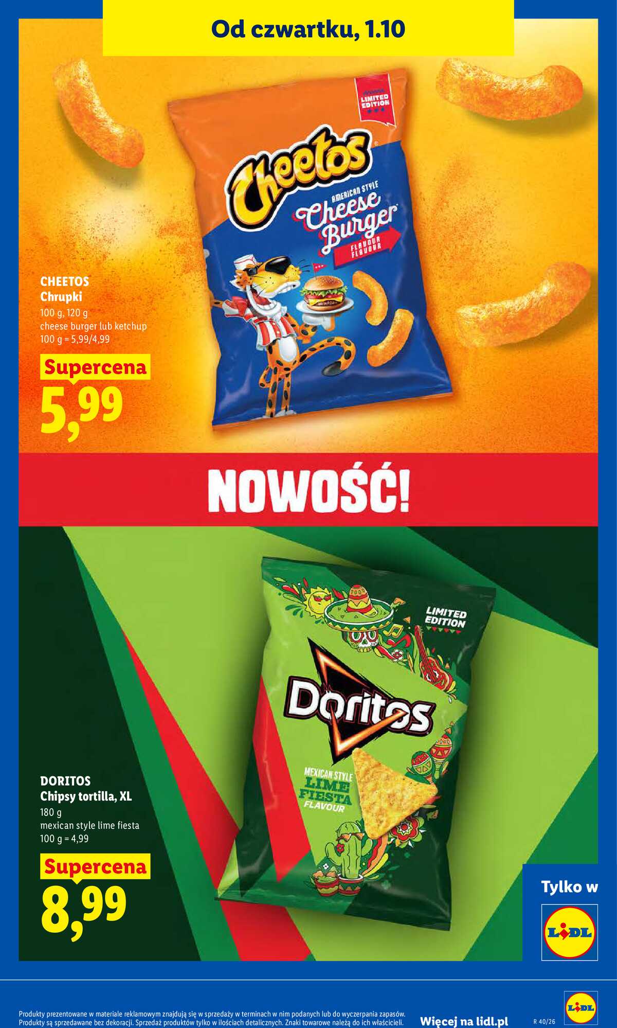 Leták Lidl Polsko 1.10.-3.10.2026 - Leták platí od 1. 10. do 3. 10. strana 87