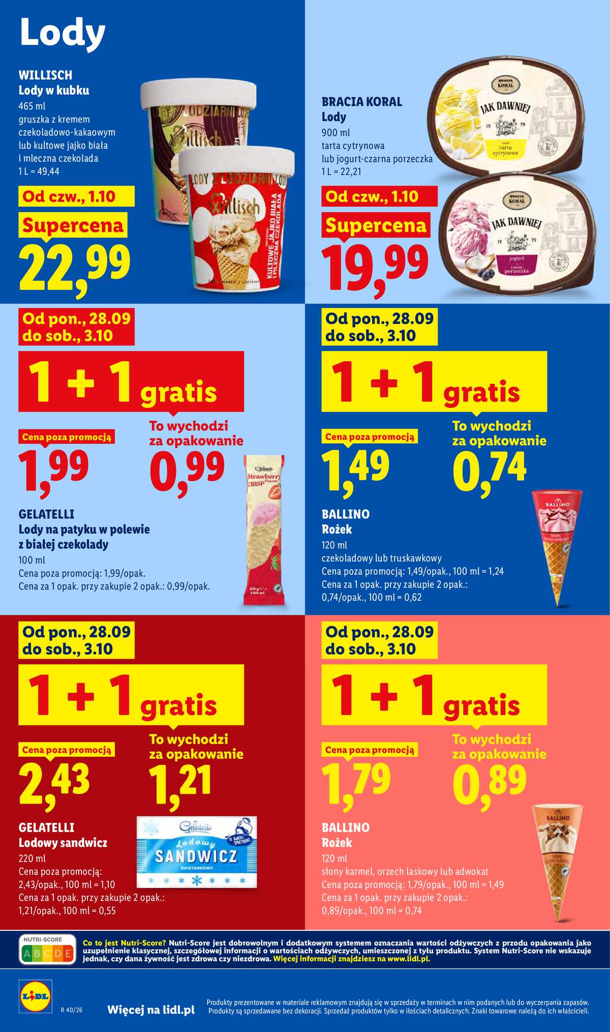Leták Lidl Polsko 1.10.-3.10.2026 - Leták platí od 1. 10. do 3. 10. strana 88