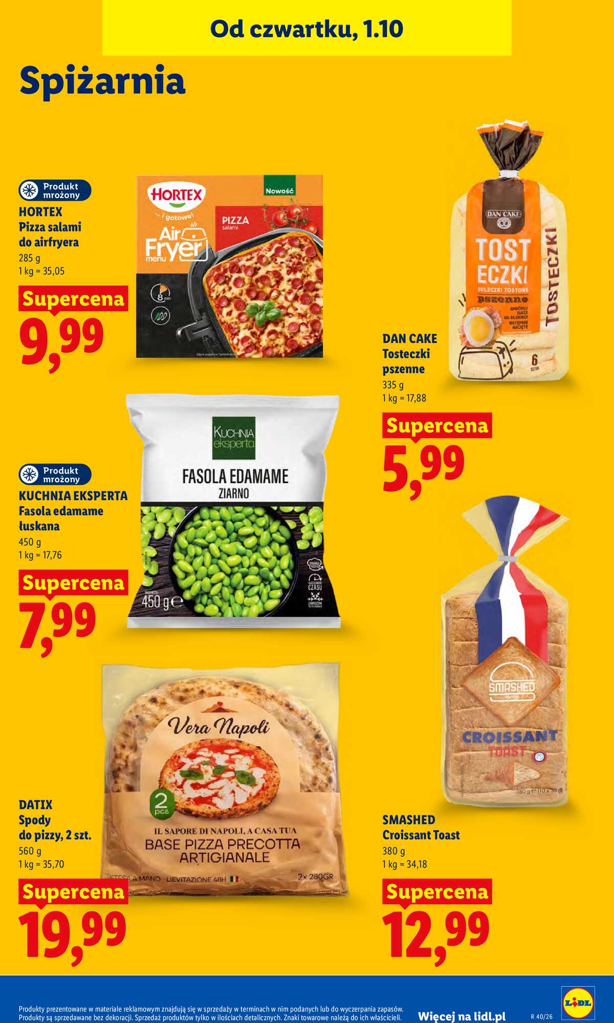 Leták Lidl Polsko 1.10.-3.10.2026 - Leták platí od 1. 10. do 3. 10. strana 89