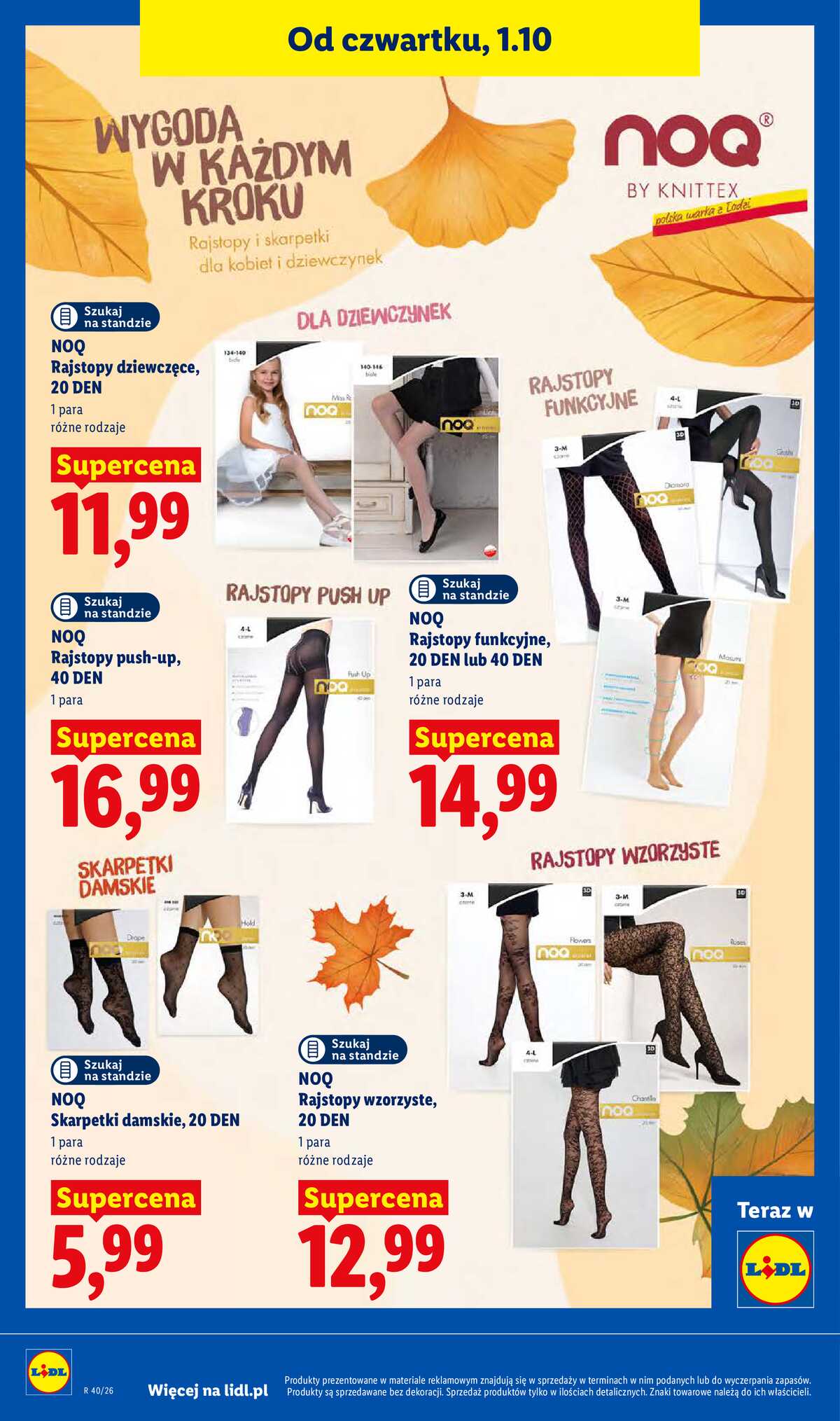 Leták Lidl Polsko 1.10.-3.10.2026 - Leták platí od 1. 10. do 3. 10. strana 94