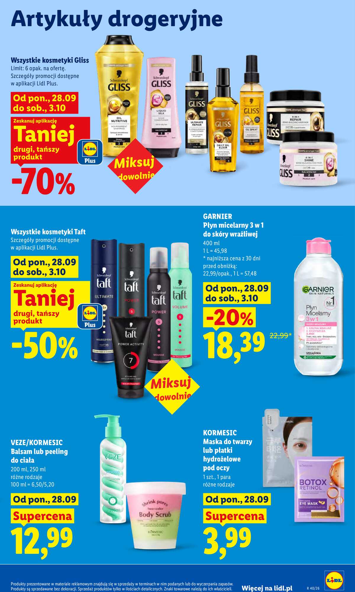 Leták Lidl Polsko 1.10.-3.10.2026 - Leták platí od 1. 10. do 3. 10. strana 97