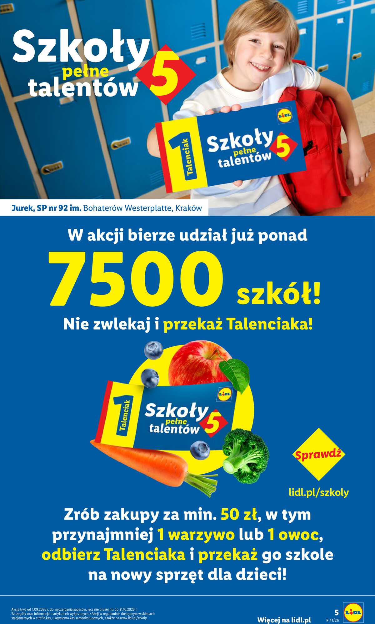 Leták Lidl Polsko 5.10.-10.10.2026 - Leták platí od 5. 10. do 10. 10. strana 7