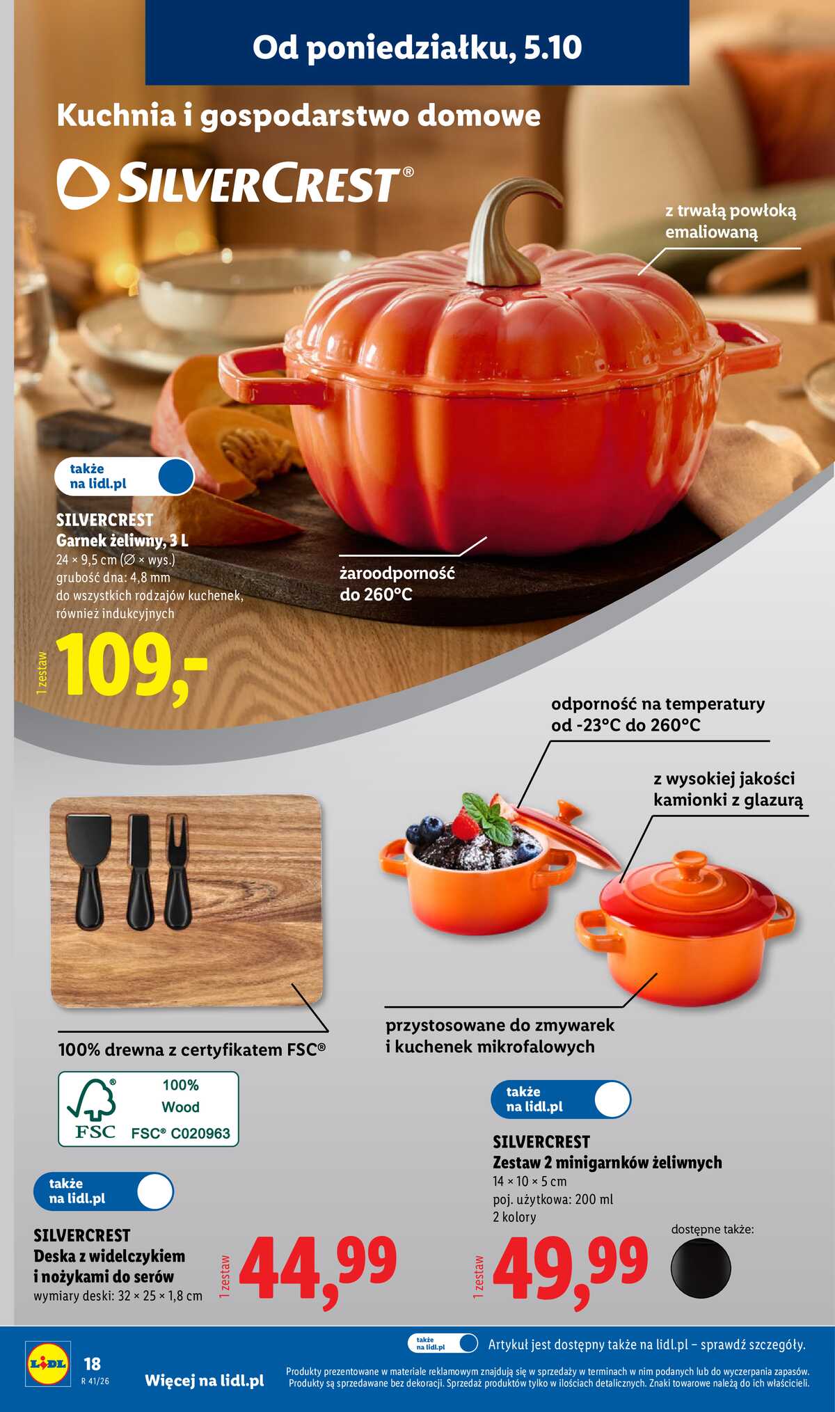 Leták Lidl Polsko 5.10.-10.10.2026 - Leták platí od 5. 10. do 10. 10. strana 22